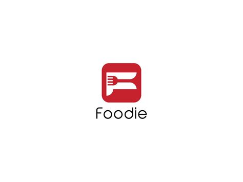 Foodie App Logo On Behance Foodies Logo Graphic Design Branding Logo