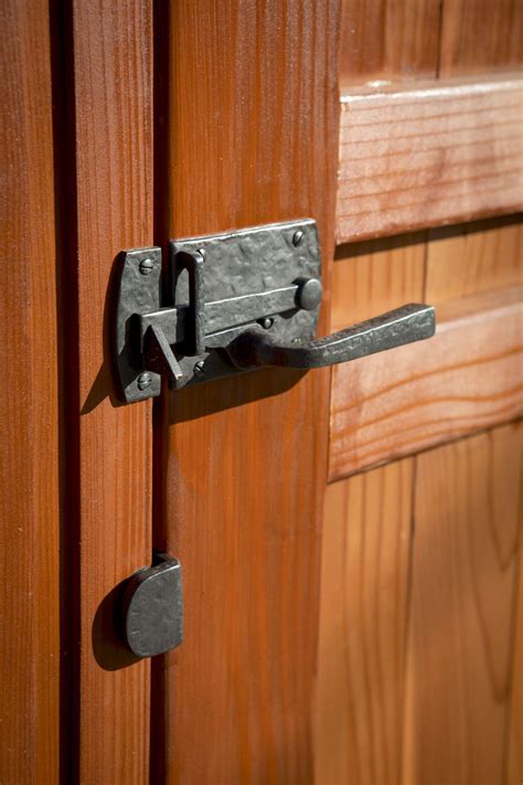 A gate handle is an important part of a gate. Dark Bronze 8" Square Plate Lever Latch (Build Your Own ...