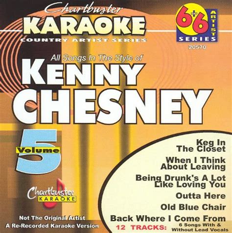 best buy chartbuster karaoke kenny chesney vol 5 [cd]