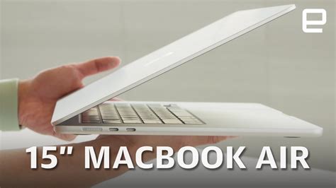 Apple 15 Inch Macbook Air Hands On At Wwdc 2023 Youtube