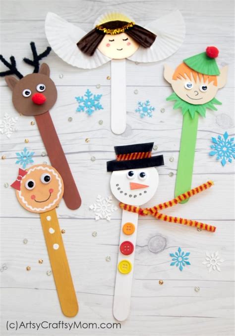Popsicle Stick Unicorn Craft Christmas Craft For Kids