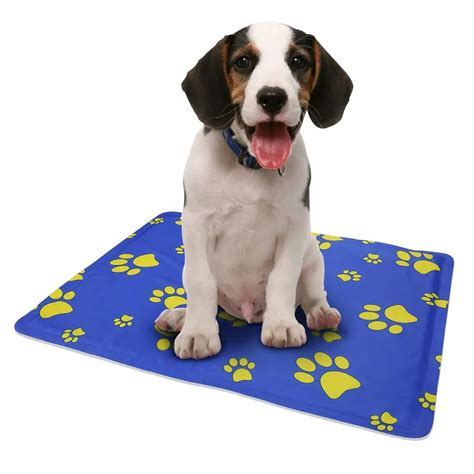 Dog Pet Cooling Gel Mat Pad Bed For Hot Summer Sleep Well Self Cooling
