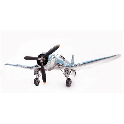 Vought F4u Corsair 1942 Usa Plane Black Country Metalworks