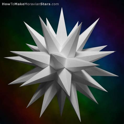 17 Best Images About How To Make Paper Moravian Stars And