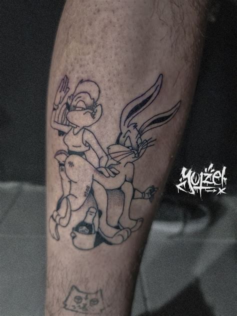 Tattoo Uploaded By Yoize • Bugs Bunny • Tattoodo