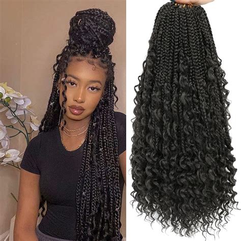 Amazon Com Ayana Crochet Box Braids Curly Ends 144 Strands 22Inch