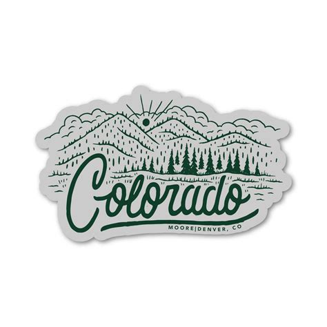 Colorado Sticker Moore