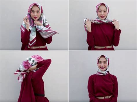 Tampil Cantik Ke Acara Formal Dengan Tutorial Hijab Ala