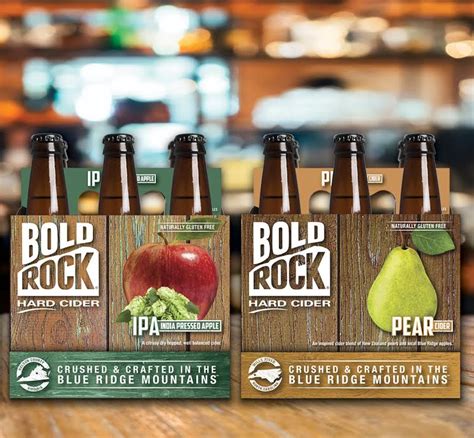 Bold Rock Hard Cider Unveils New Packaging And Bottle Design Brewbound
