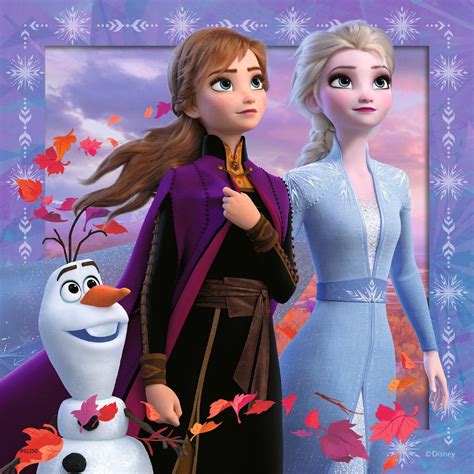 Anna And Elsa With Olaf Princess Anna Photo Fanpop