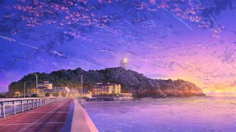 Purple Anime Sky Wallpapers Top Những Hình Ảnh Đẹp