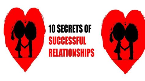 10 Secrets Of Successful Relationships Rules Of Relationship Youtube