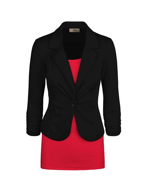 suits and blazers women clothing and accessories hybrid and company womens high low office open front