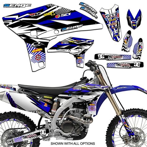 For '04, it returns in an even more civilized guise: 2003 2004 WR 250 450 GRAPHICS KIT YAMAHA WR250F WR450F ...