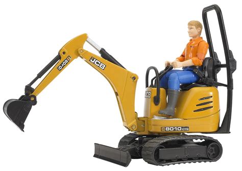 Buy Bruder Jcb Micro Excavator 8010 Cts And Construction Worker62002