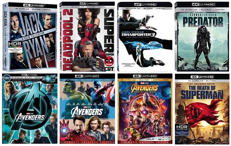 New 4k Blu Ray Discs Arriving In August 2018 Hd Report