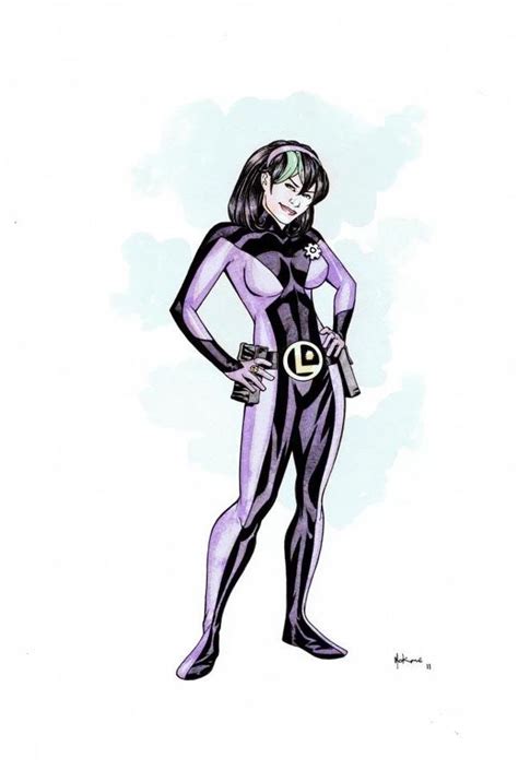 Shrinking Violet By Mike Mckone Dc Superhero Characters Dc Comics