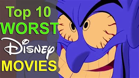 The shadow man's friends from the other side are intimidating and as such, with these properties in mind, narrowing down the ten best disney movies is a massive feat. Top 10 Worst Disney Movies - YouTube