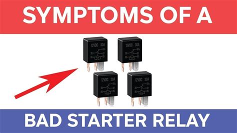 Symptoms Of A Bad Starter Relay Causes Fixes And Replacement Cost