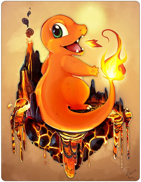 004 Charmander By Daguu On Deviantart Pokemon Charmander Charmander