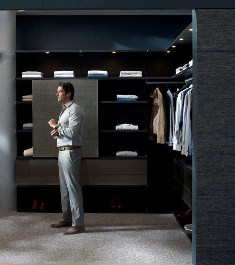 Inspiring Walk In Closet Designs For Men In Closet Designs