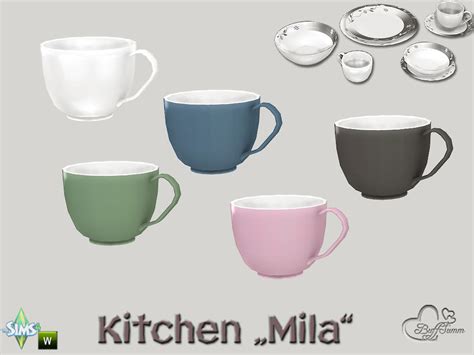The Sims Resource Kitchen Clutter Mila Cup
