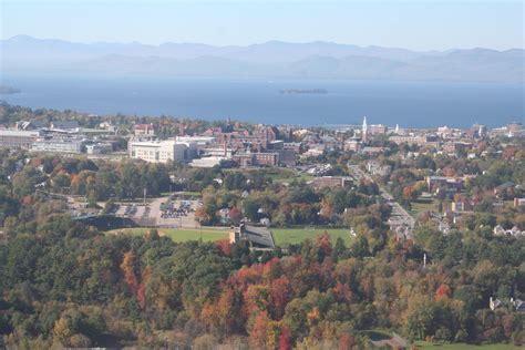 Burlington Vermont Fall Foliage From The Air With Images