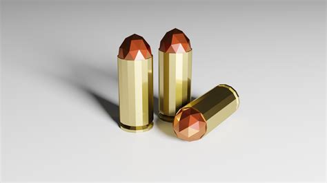 Bullets 3d Model Turbosquid 1594170