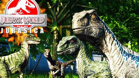 Raptor Squad Superdepredador Velociraptor Jurassic World Evolution Youtube