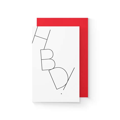 Hbd Blank Greeting Card Quietude Home