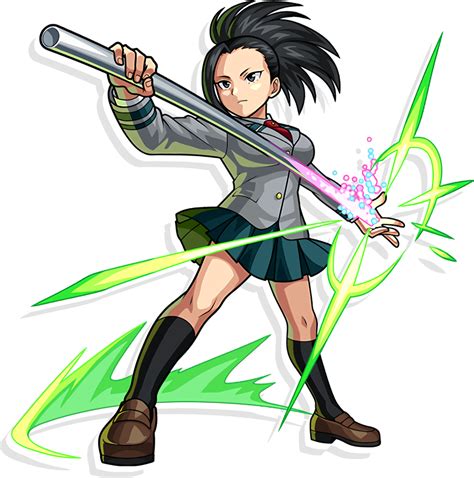 Momo Yaoyorozu Render Monster Strike By Maxiuchiha22 On Deviantart