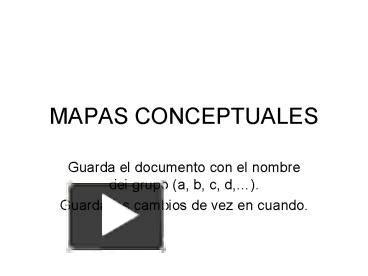 Ppt Mapas Conceptuales Powerpoint Presentation Free To View Id A F Zdc Z