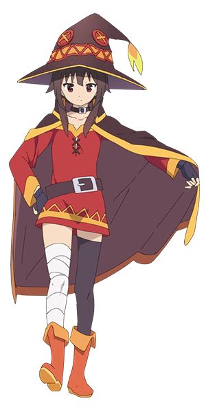 Megumin is one of the main characters in konosuba, along with kazuma, aqua, and darkness. Konosuba: Protagonists / Characters - TV Tropes