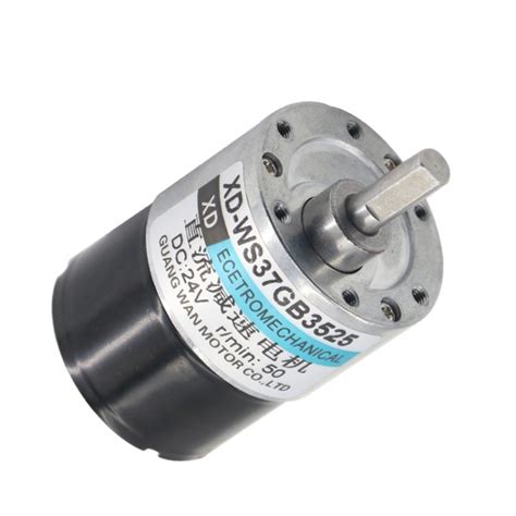 Brushless Dc Gear Motor 24v 100rpm Low Rpm Dc Motor Xd Ws37gb3525