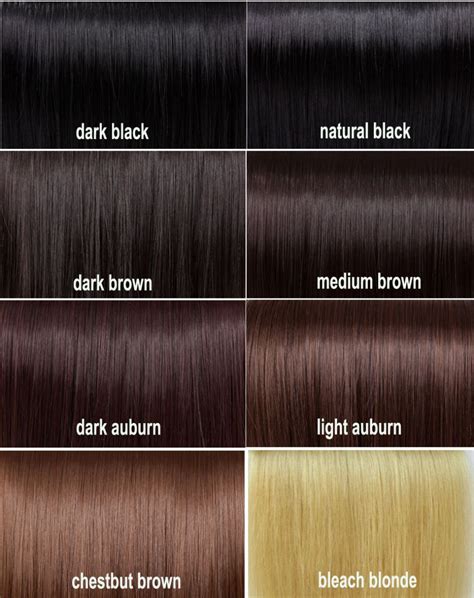 Of the many shades of red, auburn is probably the easiest one to pull off. Hair Color Chart Brown - Best Hair Color for Natural Black ...