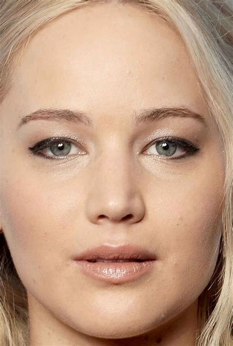 Jennifer Lawrence Makeup At The Screening Of Joy In London 2015