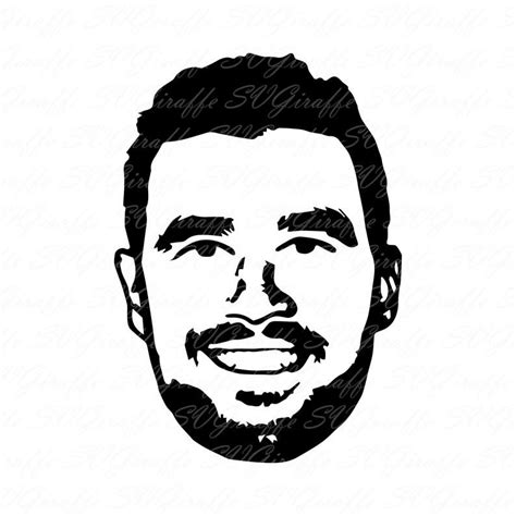 Travis Kelce Face Svg Dxf Png Pdf Files Kelce Vector Etsy
