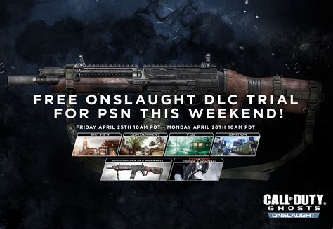 Call Of Duty Ghosts Onslaught Dlc Goes Free This Weekend On Ps4 Ps3
