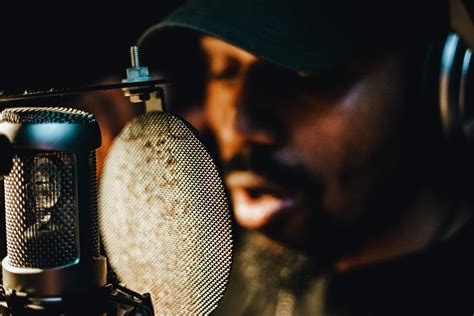 Itap Of A Rappers Booth Recording Session Ritookapicture