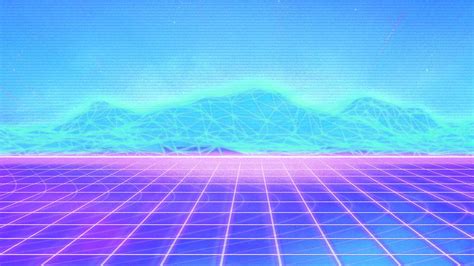 White And Blue Plastic Container Vaporwave Grid 1080p Wallpaper