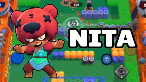 Jugando Con Nita Brawl Stars Sin Comentar Youtube