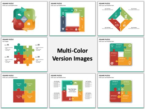Numbered or scrambled phrase the final phrase is made up of letters from the clue words you input above. Square Puzzle PowerPoint Template | SketchBubble