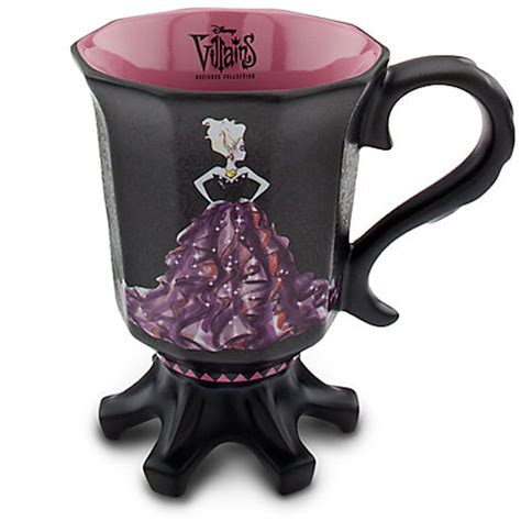 Disney Parks Ursula 3d Coffee Mug Villain Signature Dress The Little