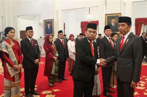 Presiden Jokowi Lantik Ketua Relawan Pro Jokowi Budi Arie Setiadi Jadi Menkominfo