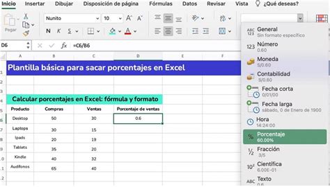 🔢 ¿cómo Sacar Porcentajes En Excel Guía Completa Curso Crehana
