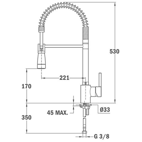 Homelody grifo de cocina de pared grifo fregadero extraible a 180° silicona negra de grado consejos para usar un grifos de cocina teka. Grifos cocina - TEKA GRIFO COCINA CAÑO ALTO ARK 939 CROMO