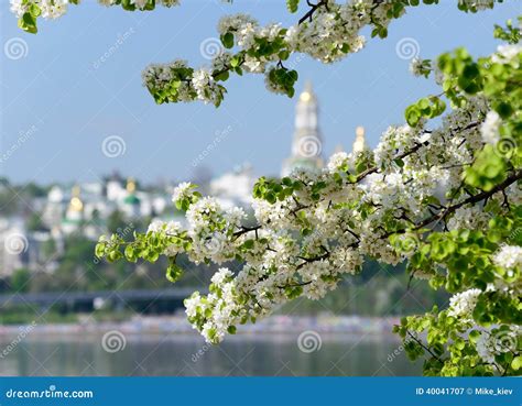 Kiev Spring Stock Image Image Of River Sight Ukraine 40041707
