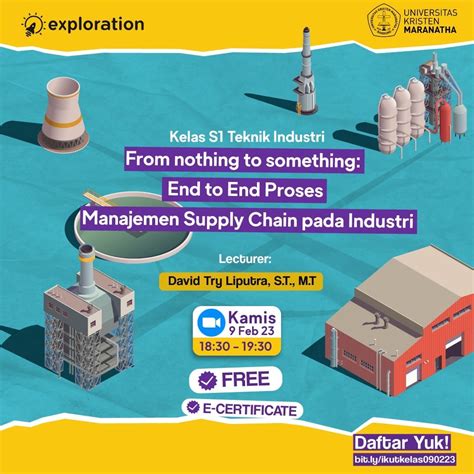 End To End Proses Manajemen Supply Chain Pada Industri