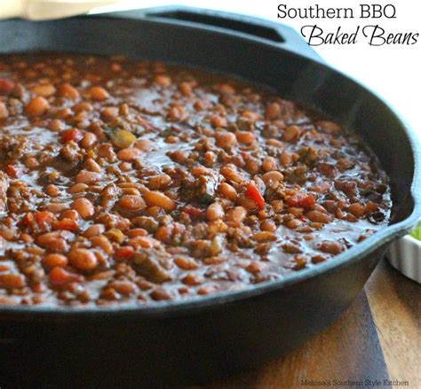 1/2 batch will fit into a 9x13 baking dish. Southern Barbecue Baked Beans ...