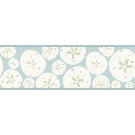 Inspired By Color 675 In Bluewhite Prepasted Wallpaper Border At